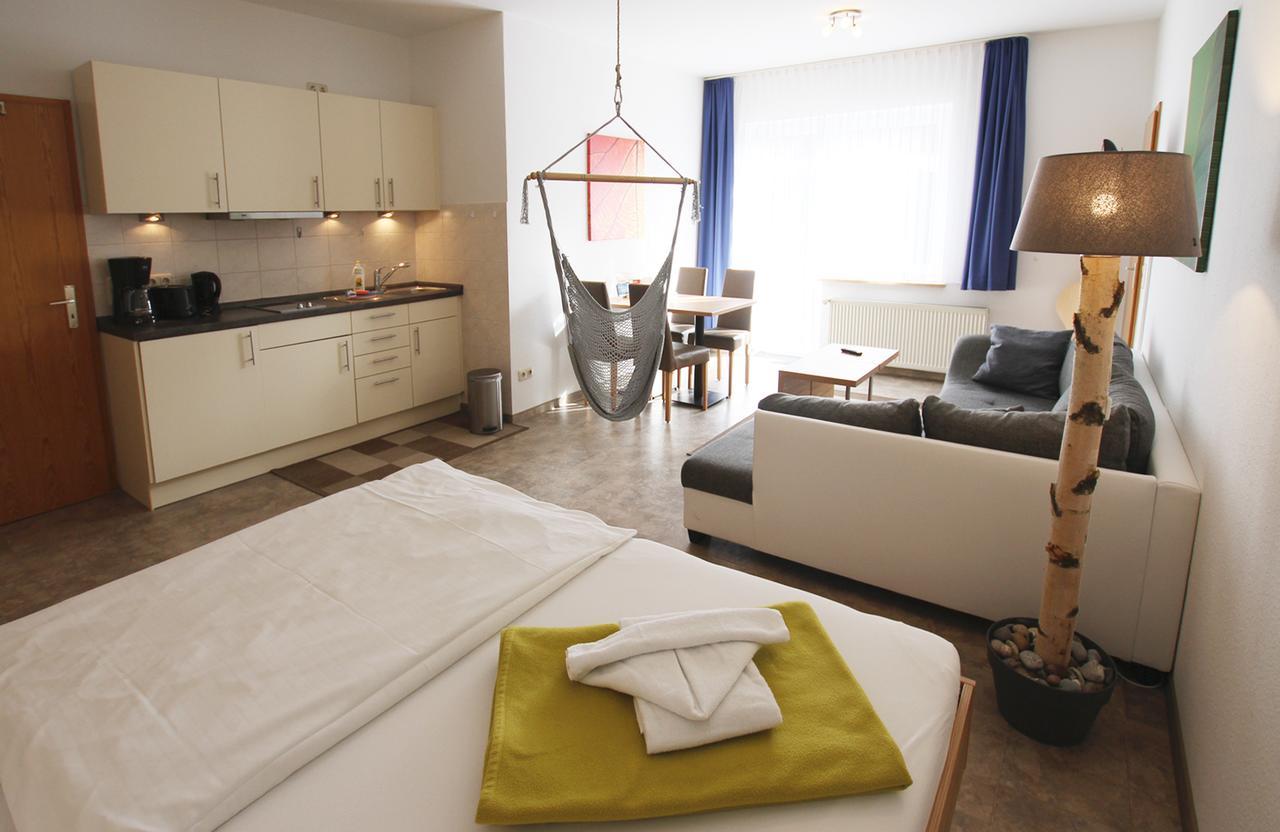 Gruenblau Relax Pension & Apartments Rostock Zewnętrze zdjęcie